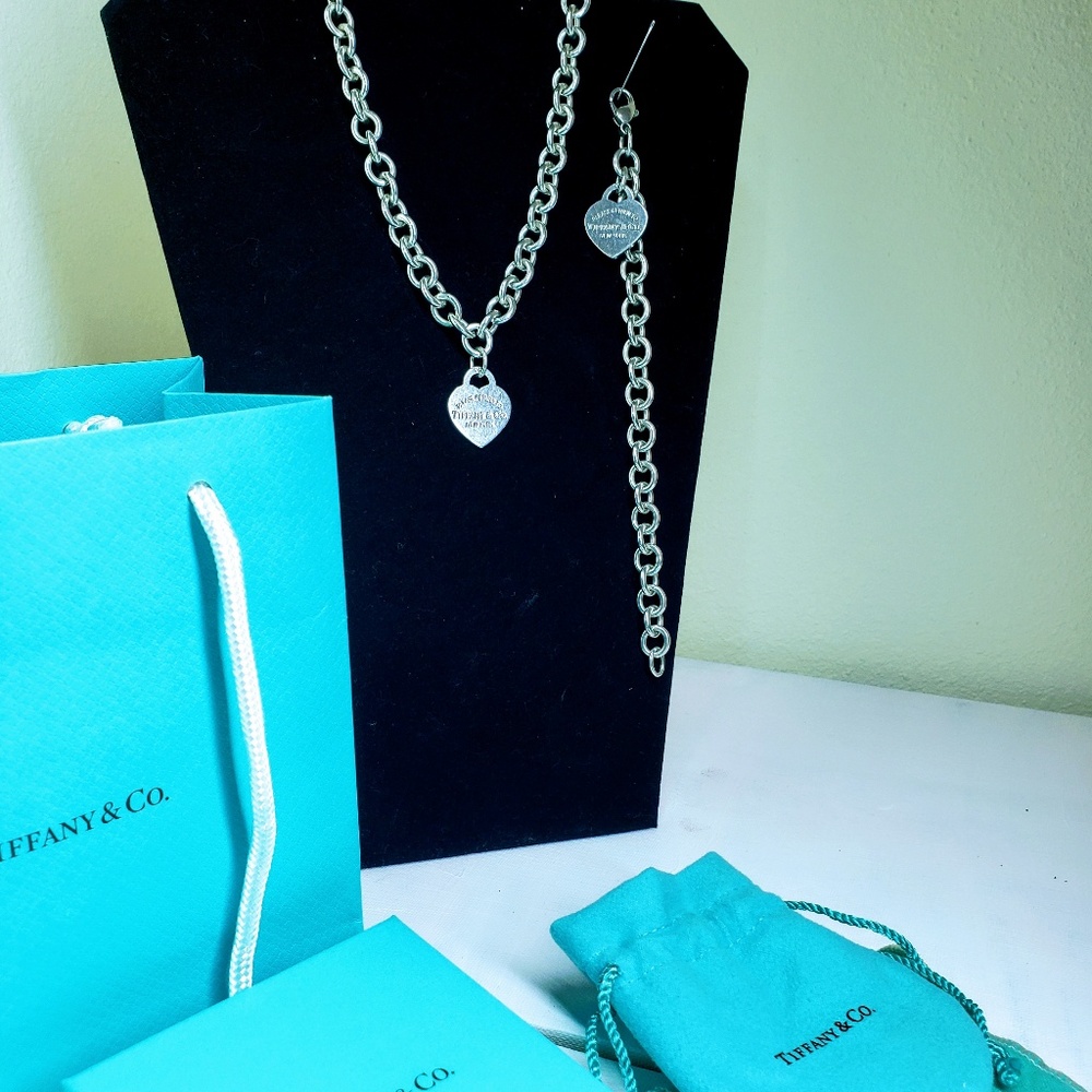 Authentic Tiffany & Co. Necklace and Bracelet